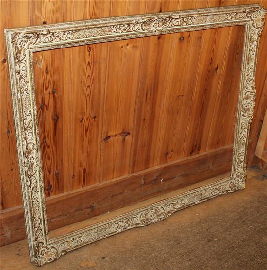 Carved picture frame